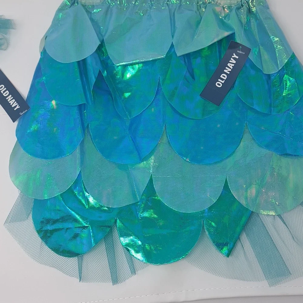 Old Navy New with tags 2pc Infant‎ Mermaid Costume Size 0-6M & 6-12M Months